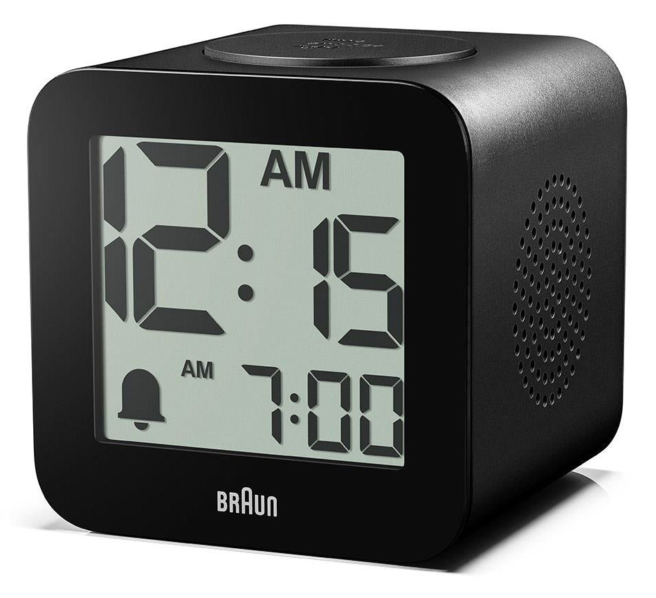 Braun BC25BP digital väckarklocka svart