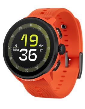 Suunto Run Coral med silikonarmband