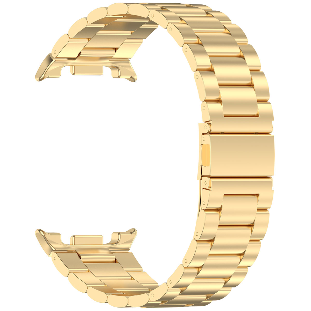 Tiera Samsung Galaxy Watch 8 stålarmband guld