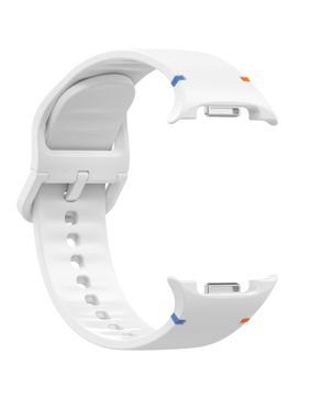 Tiera Samsung Galaxy Watch 8 silikonarmband vit