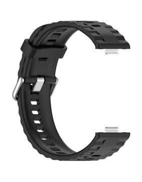 Tiera Huawei Watch Fit 4 silikonarmband svart