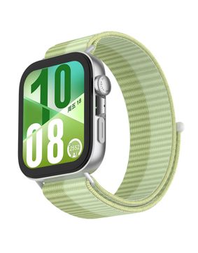Tiera Huawei Watch Fit 4 nylonarmband grön