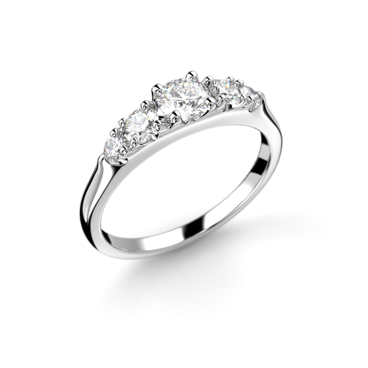 Festive Megan diamantring diamantring vitguld 0.60ct 714-060-VK