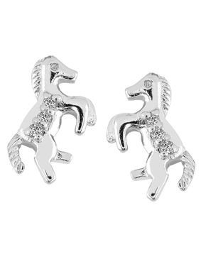 Lykken Symbols häst silverörhängen 8 mm