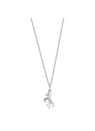 Lykken Symbols häst silver halsband 12 mm