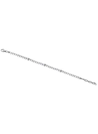 Lykka Strong armband vit stenarmband 18+3cm