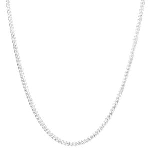 Lykka Basics rustningskedja 1.7 mm rodiumpläterad silver  main product photo