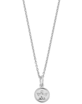 Lykken Symbols dopsmycken ängel rodiumpläterad silver 38cm
