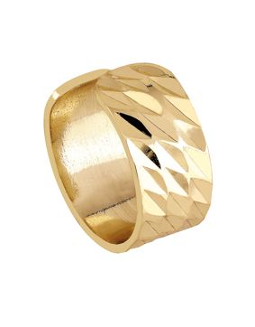 Lykken Casuals förgylld ear cuff 10mm