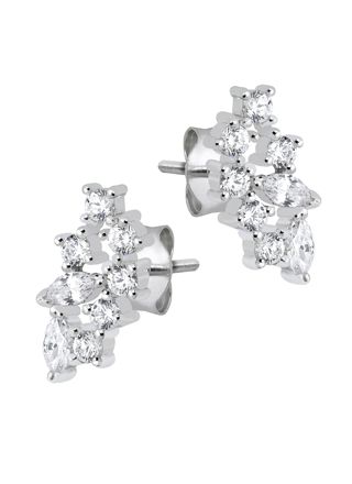 Lykka Casuals stiftörhängen silver