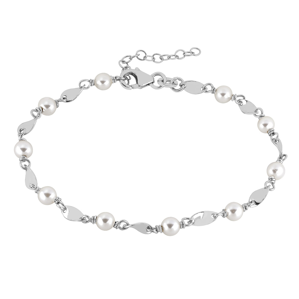 Lykka Casuals silverarmband 19cm