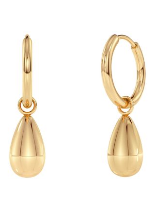 Edblad Drop guld örhängen stål 130605