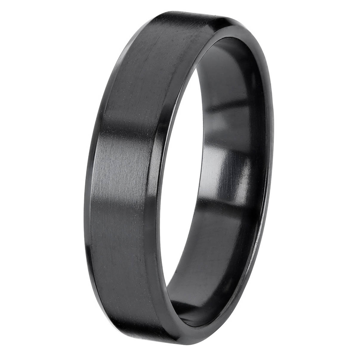 Kohinoor Duetto Black Mist 5 mm zirkoniumring 006-095