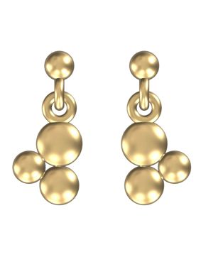 Ritva-Liisa Pohjalainen Ystävät guld örhängen 53 241 00 000