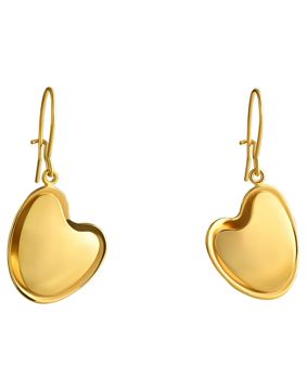 Ritva-Liisa Pohjalainen Lumme guld örhängen medium 54 586 00 00