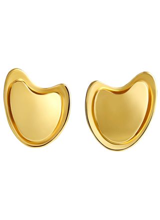 Ritva-Liisa Pohjalainen Lumme guld örhängen små 53 587 00 00