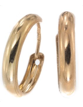 Silver Bar läkringar 3-12 guldpläterad 2445