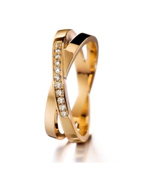 Lumoava Together diamantring gulguld 726190000