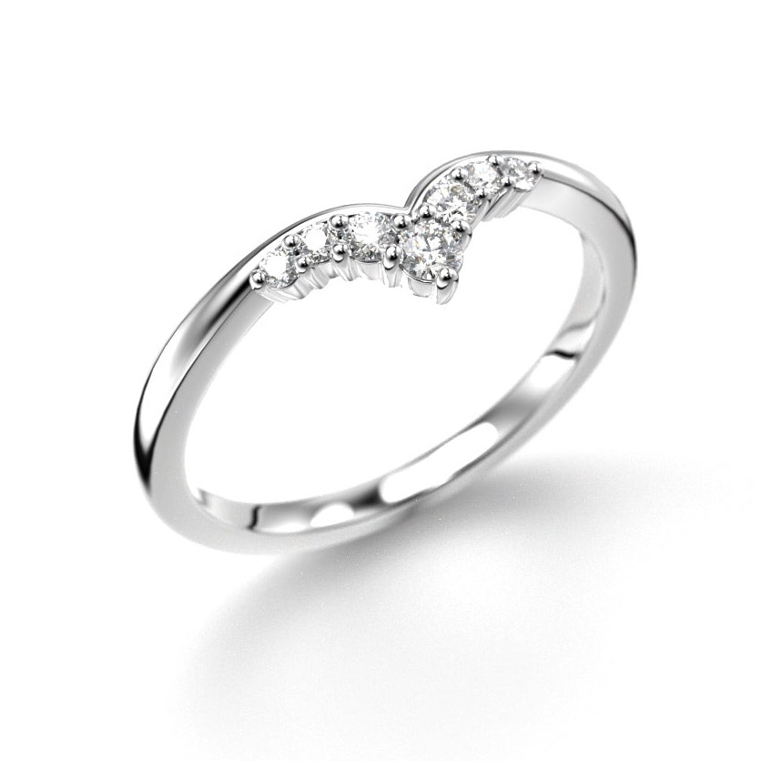 Festive Lilja Side 0.11 ct diamantring 14-732-011-VK-LABGVS1