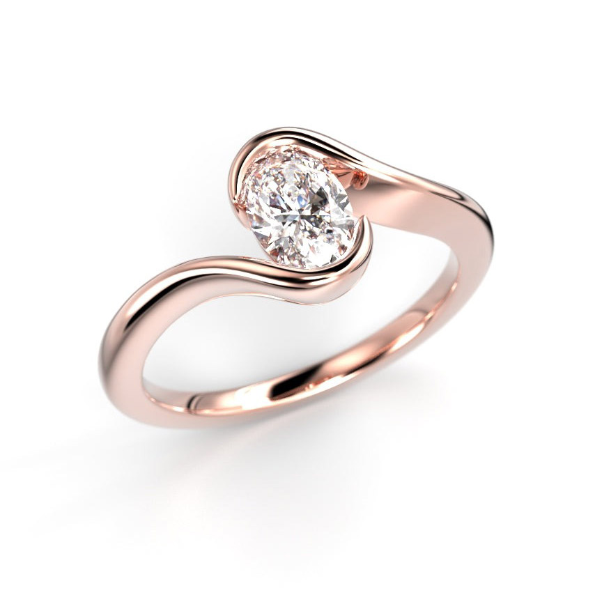 Festive Auréa 0.50 ct diamantring 14-734-050-PK-HSI1