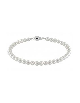 Lykken Pearls sötvattenspärlarmband 4-5mm