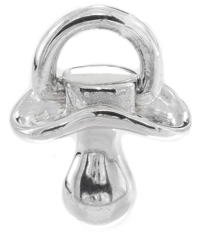 Silver Bar maffig tutt hängsmycke 13 mm 7452