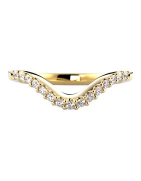 Festive Auréa Side 0.15 ct diamantring 746-015-KK