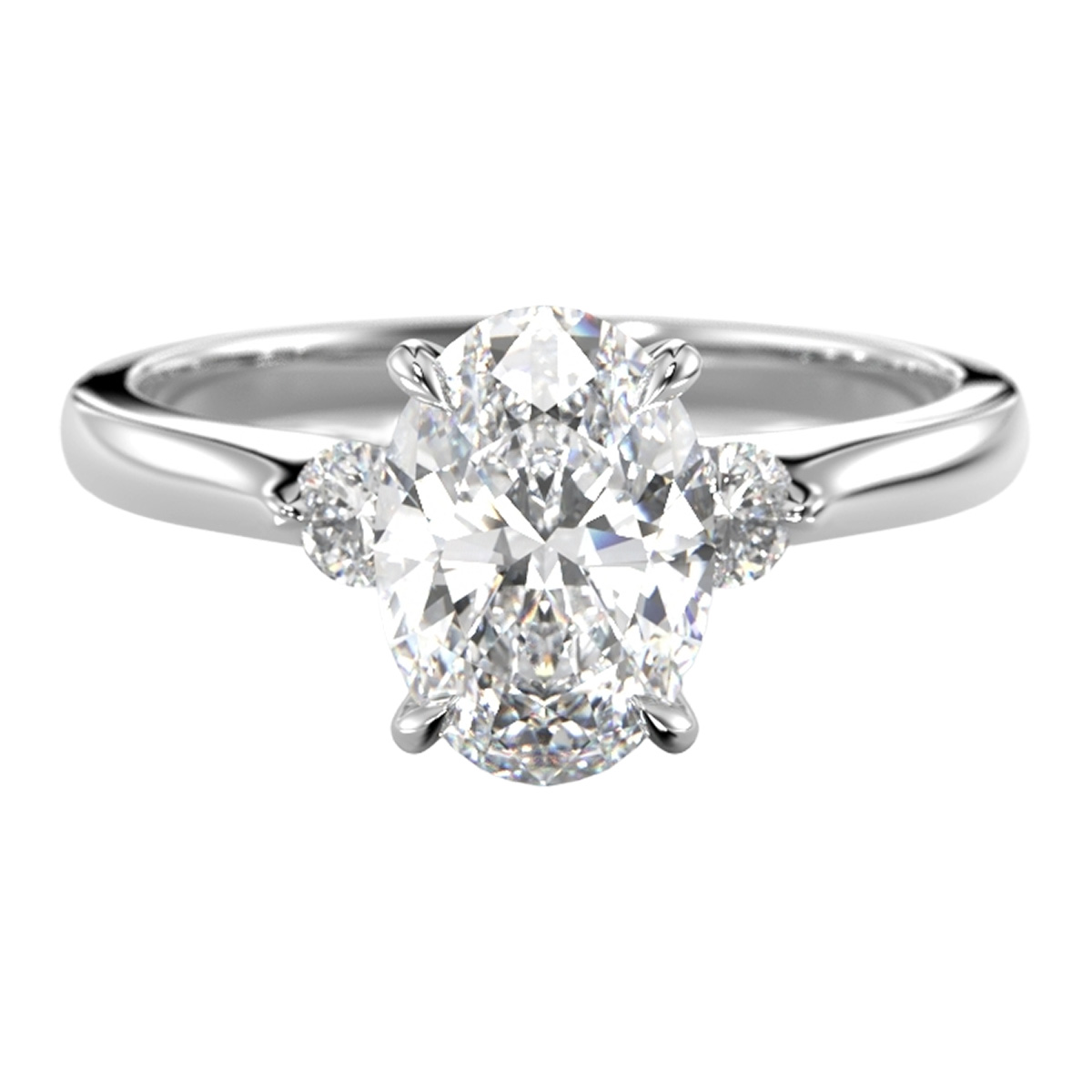 Festive Megan Oval 1.14 ct diamantring 753-1VK