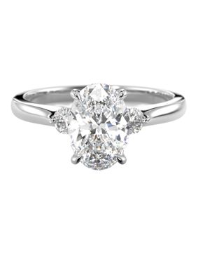 Festive Megan Oval 1.14 ct diamantring 753-1VK