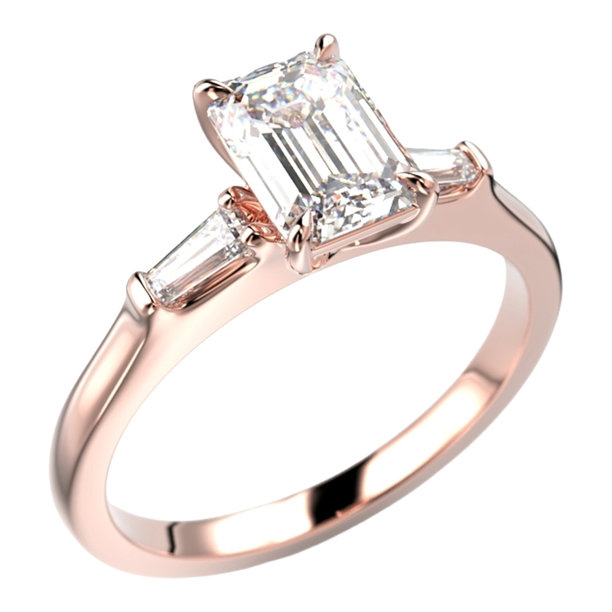 Festive Serena Trilogy 1.20 ct diamantring 757-120-PK