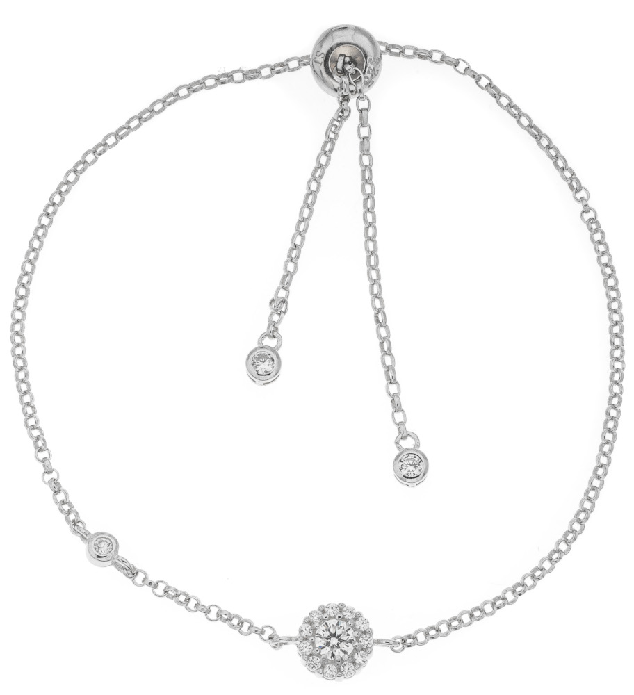 Silver Bar Diana armband klar 7572