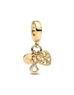 Pandora Moments familj trippel berlock 762201C01
