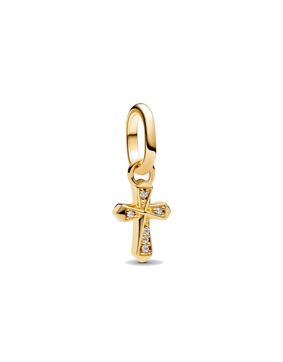 Pandora ME gnistrande kors mini hängberlock 763044C01