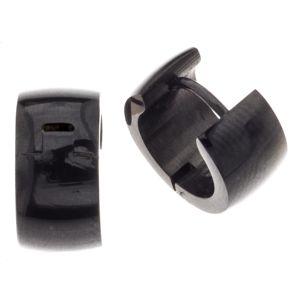 Silver Bar svart läkringar 7x10 mm stål 7715 main product photo