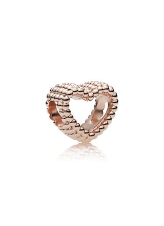Pandora Beaded Heart Rose 787516 berlock