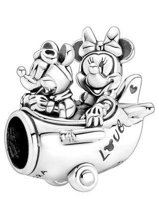 Pandora Disney berlock Mickey Mouse & Minnie Mouse Airplane 790108C00