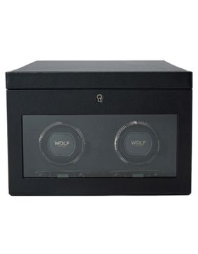 WOLF British Racing Watch Winder klockuppdragare för 2 klockor 792202