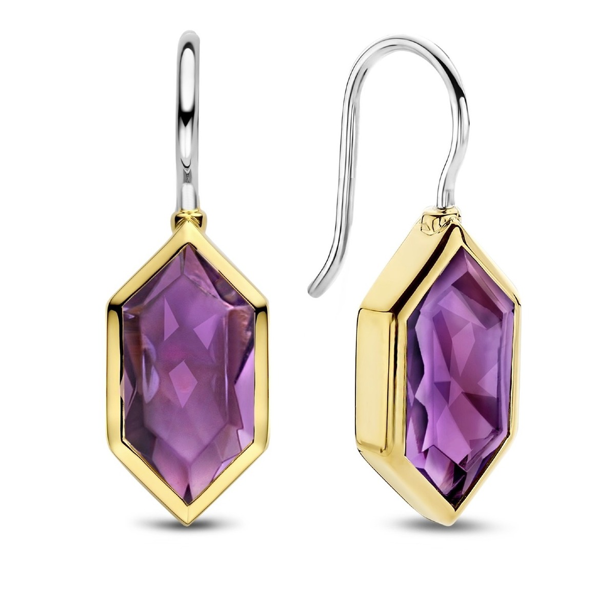 TI SENTO Star light pink stone örhängen 7945PU