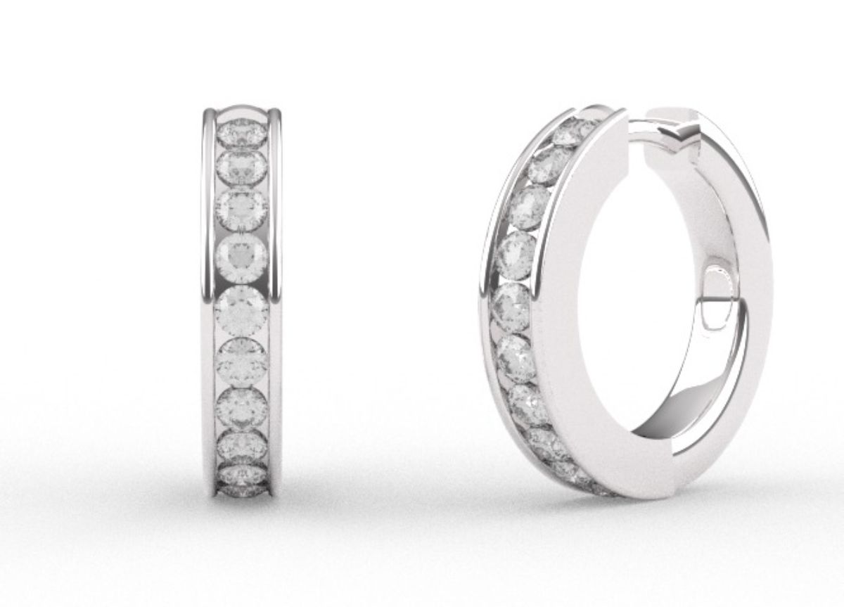 TI SENTO silverhoops 7973ZI