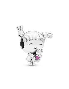 Pandora Girl with Pigtails berlock 798016EN160