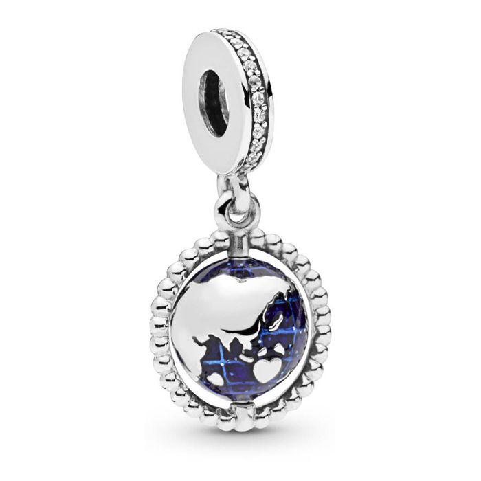 Pandora Globe berlock 798021CZ main product photo