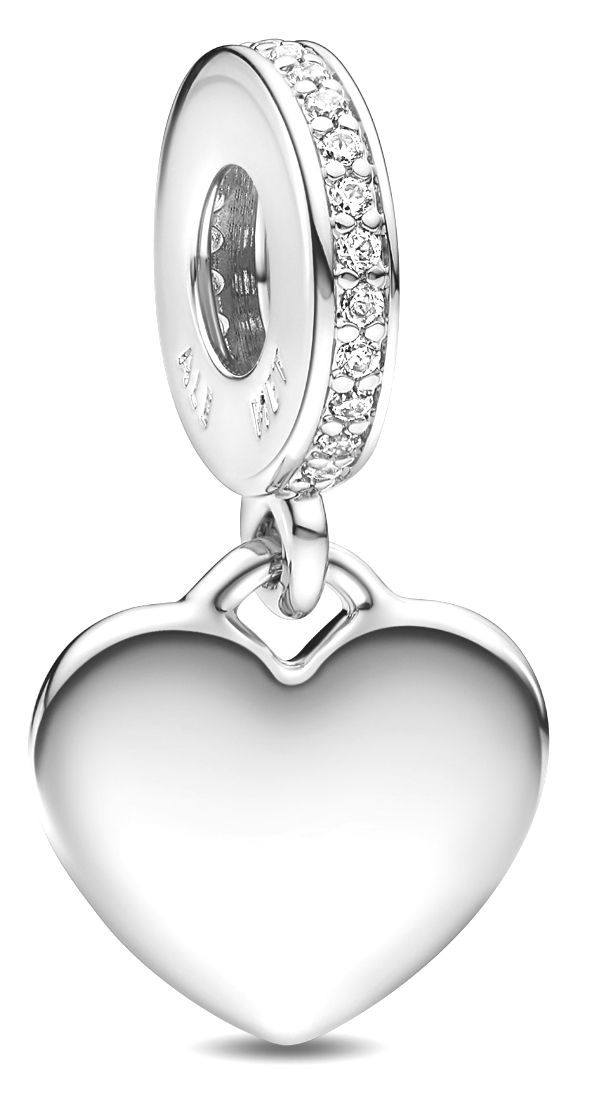Pandora Engraveable Heart berlock 798761C01