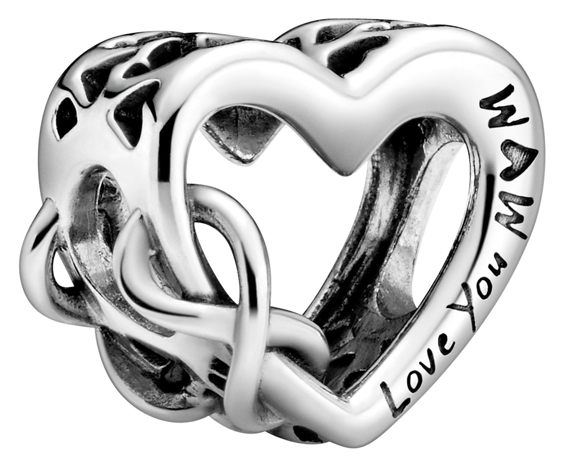 Pandora Love You Mum Infinity Heart charm 798825C00