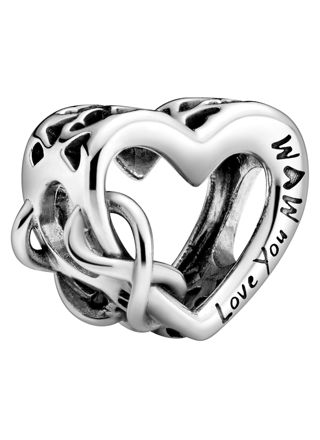 Pandora Love You Mum Infinity Heart charm 798825C00