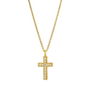 Lempikoru Heart gulguldplaterad silverkors cz 59 066 01 500 main product photo