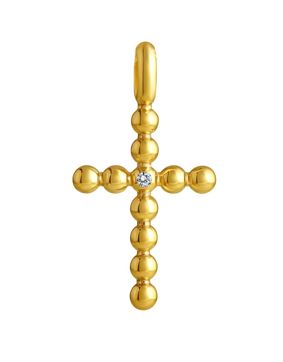 Lempikoru Pearl guld kors med diamant 79 088 40 000
