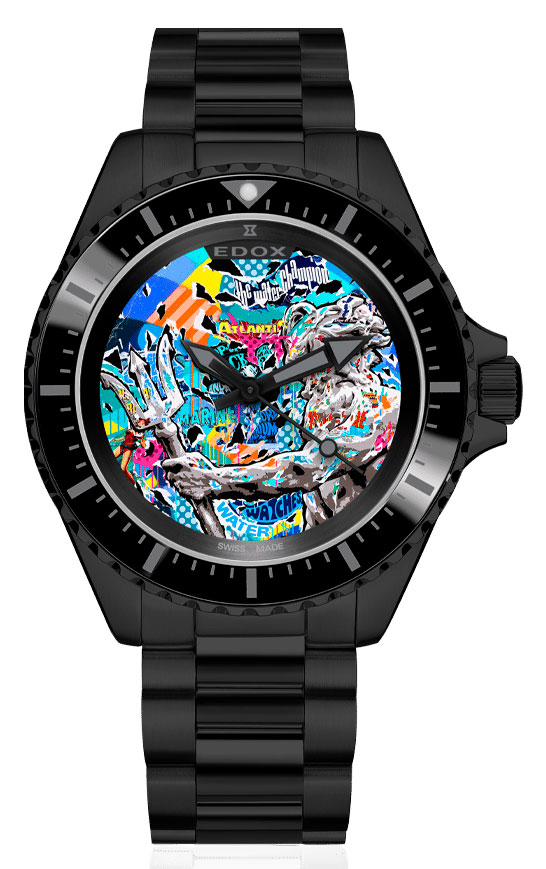 Edox Pop Neptunian Automatic Jo Di Bona Limited Edition 80141 37NM BONA