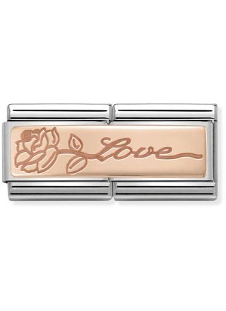Nomination Rose Gold Double Love 430710-14