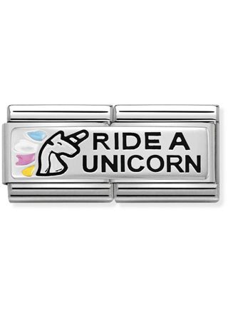 Nomination Silvershine Double Ride a Unicorn 330721-01