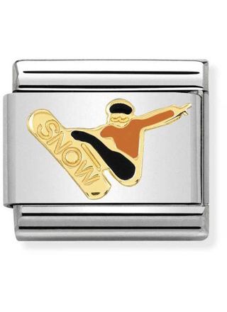 Nomination Classic Gold Snowboarder 030259-17
